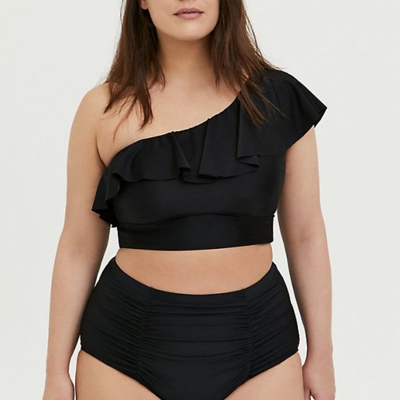 torrid Other - Torrid one shoulder flounce bikini top 3X